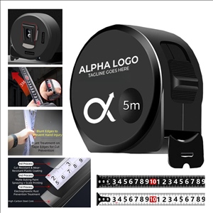 5M x 25mm Heavy Duty Steel Tape Measure